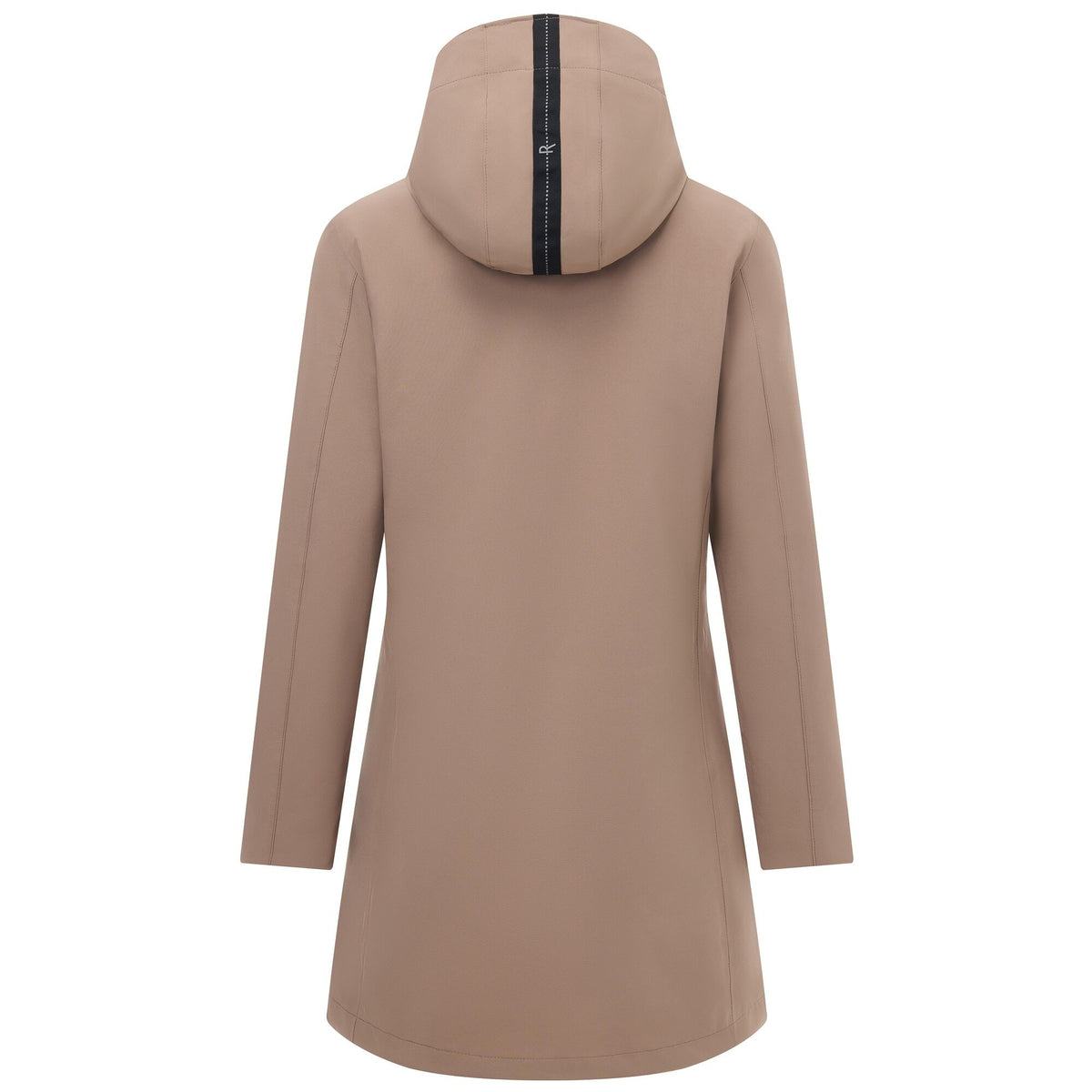 Mocha-Light Vanilla - Back - Regatta Womens-Ladies Denbury 3 in 1 Jacket