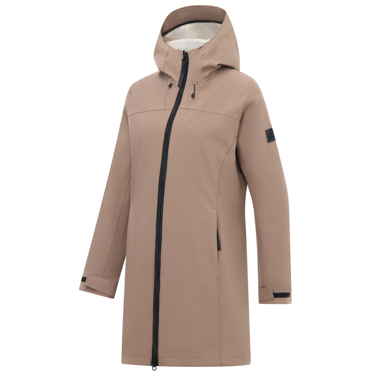 Mocha-Light Vanilla - Side - Regatta Womens-Ladies Denbury 3 in 1 Jacket
