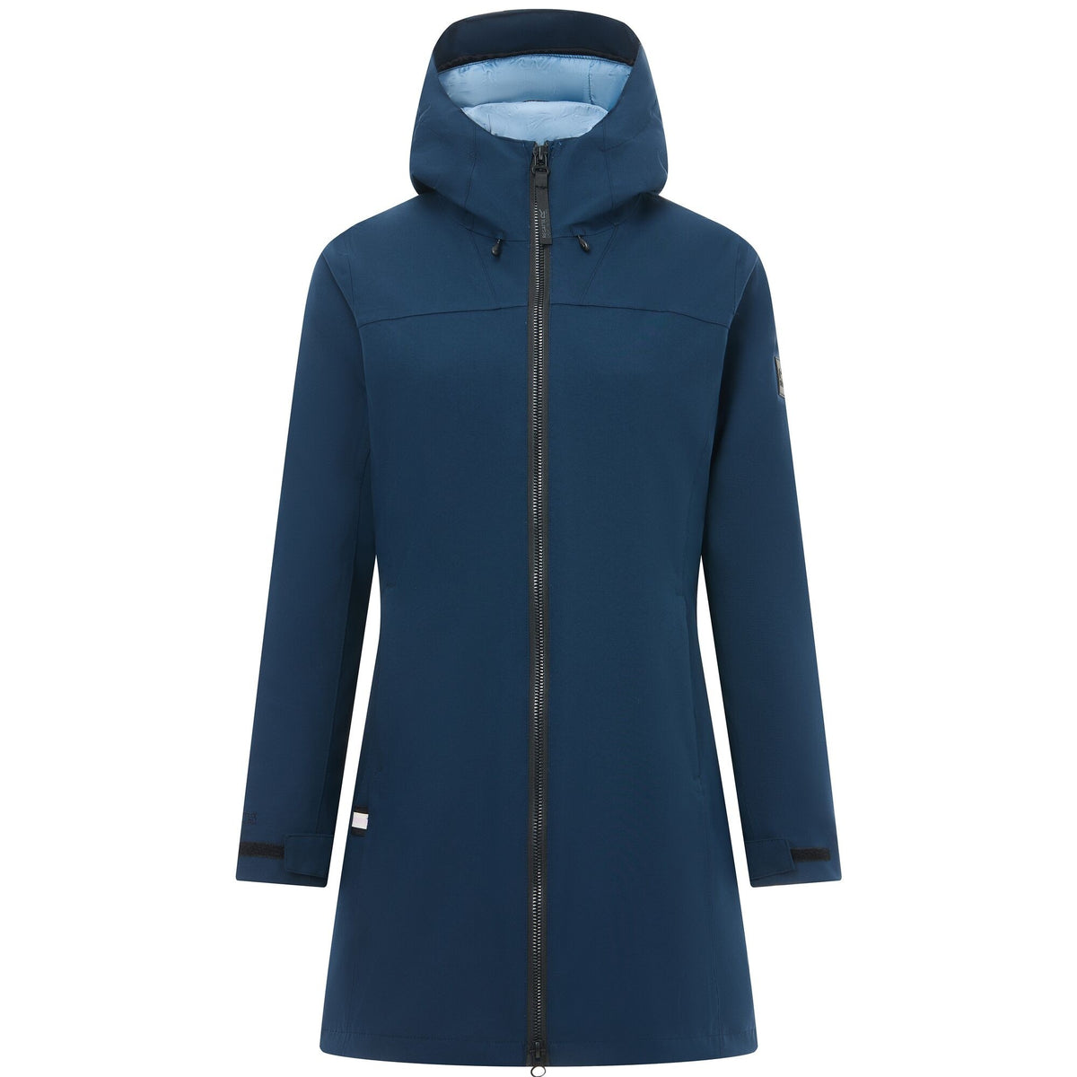 Navy-Dusky Blue - Front - Regatta Womens-Ladies Denbury 3 in 1 Jacket