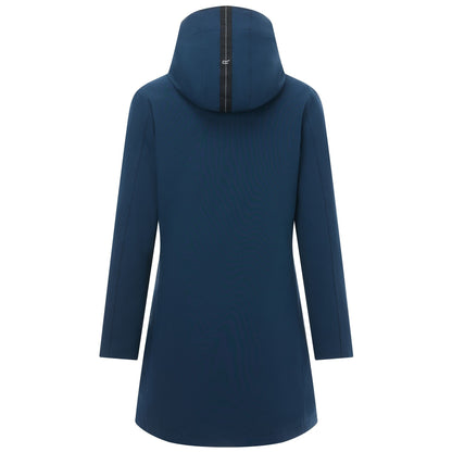 Navy-Dusky Blue - Back - Regatta Womens-Ladies Denbury 3 in 1 Jacket