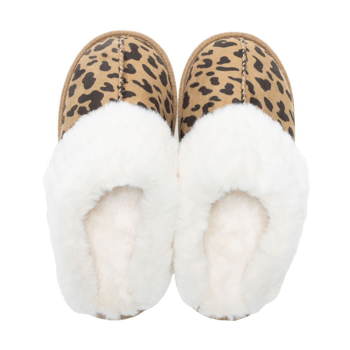 Leopard - Back - Regatta Womens-Ladies Tulsy Leopard Print Slippers