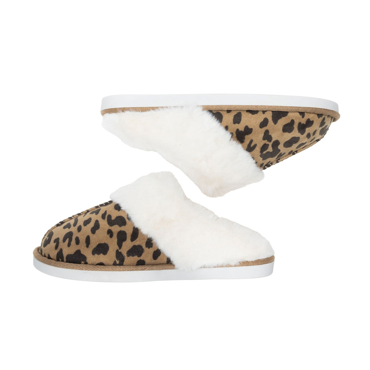 Leopard - Lifestyle - Regatta Womens-Ladies Tulsy Leopard Print Slippers