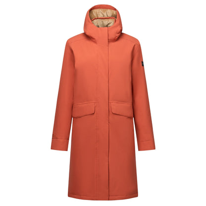 Brick-Barleycorn - Front - Regatta Womens-Ladies Ramona Waterproof Jacket