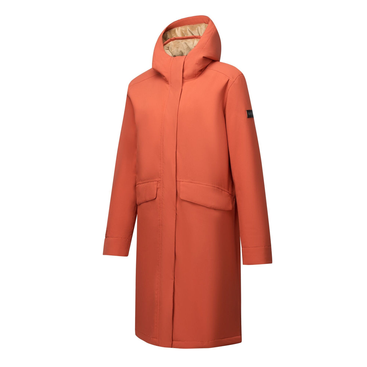 Brick-Barleycorn - Side - Regatta Womens-Ladies Ramona Waterproof Jacket