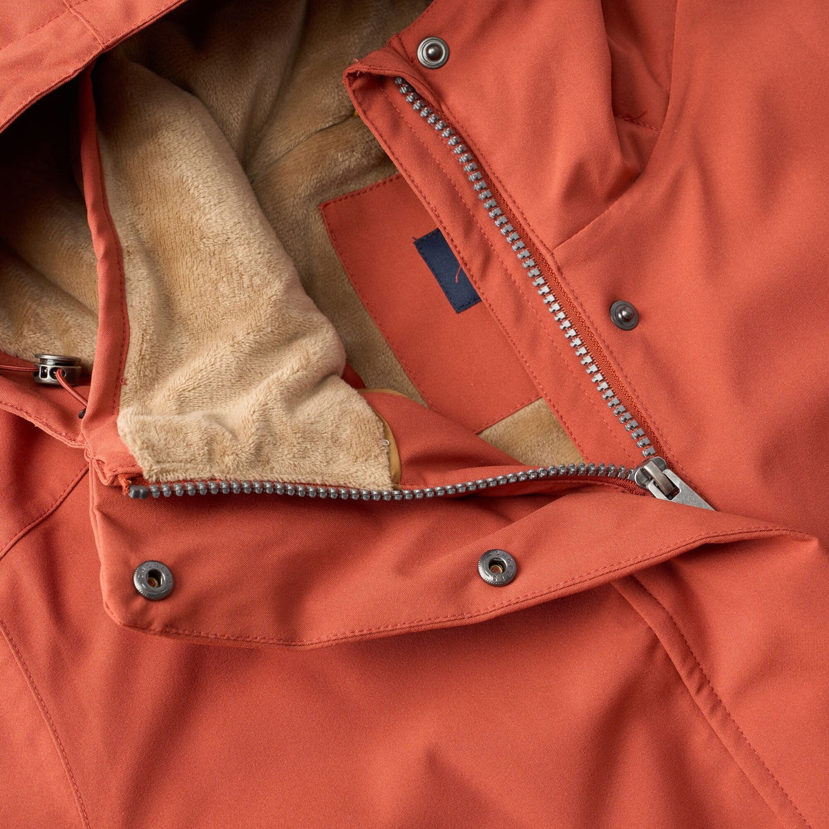 Brick-Barleycorn - Pack Shot - Regatta Womens-Ladies Ramona Waterproof Jacket