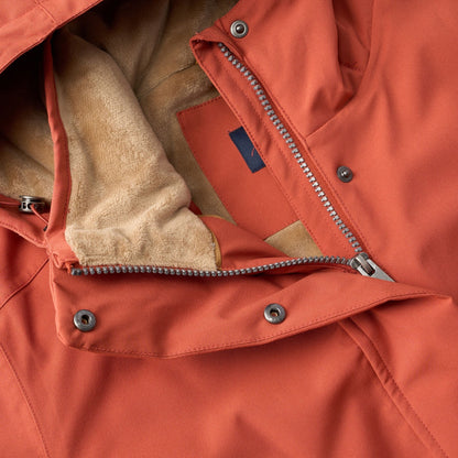 Brick-Barleycorn - Pack Shot - Regatta Womens-Ladies Ramona Waterproof Jacket
