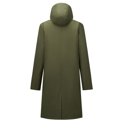 Dark Khaki-Black - Back - Regatta Womens-Ladies Ramona Waterproof Jacket