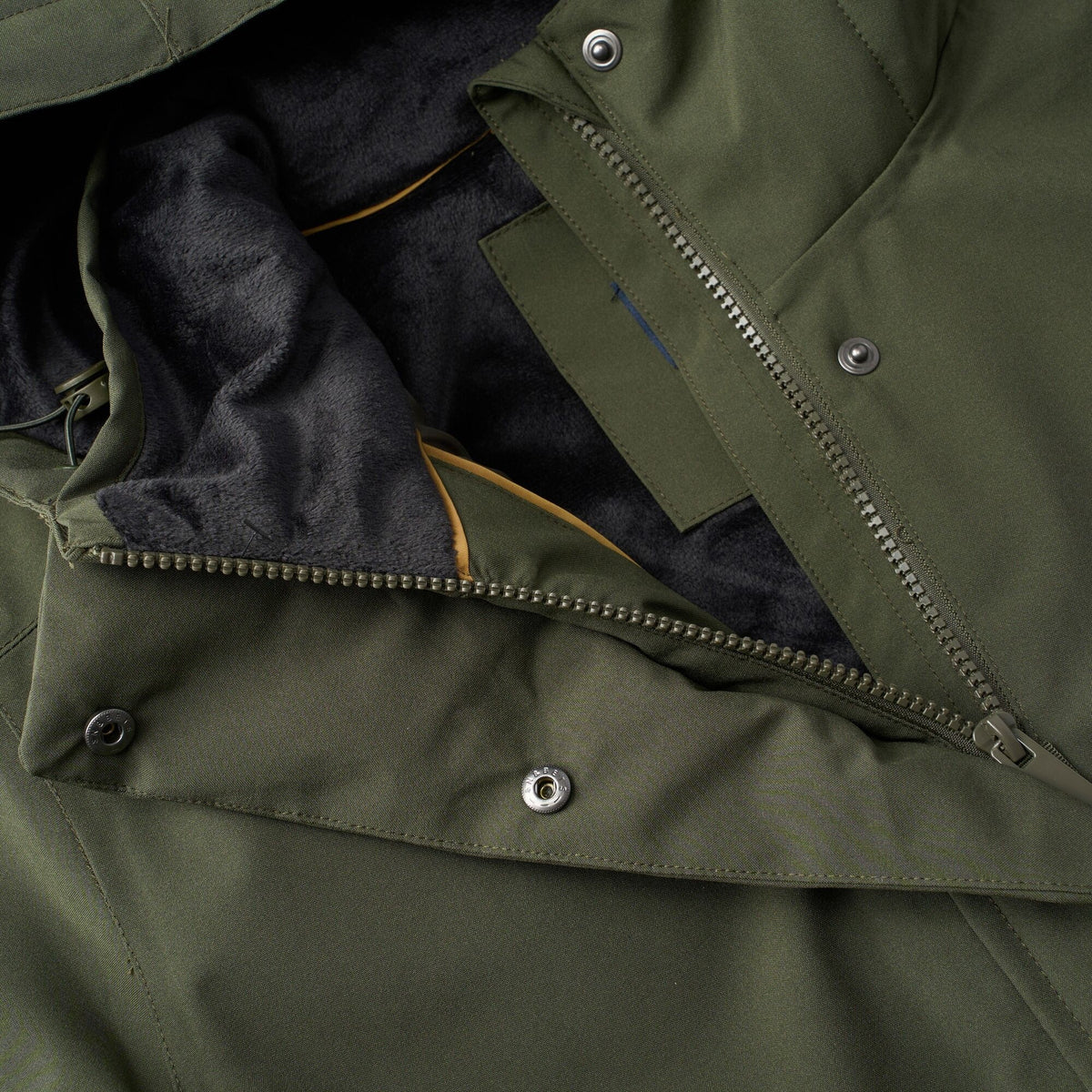 Dark Khaki-Black - Pack Shot - Regatta Womens-Ladies Ramona Waterproof Jacket