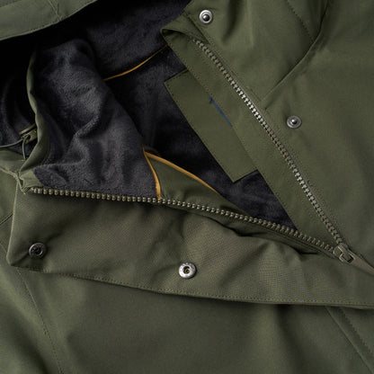 Dark Khaki-Black - Pack Shot - Regatta Womens-Ladies Ramona Waterproof Jacket