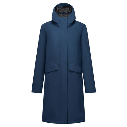 Navy-Black - Front - Regatta Womens-Ladies Ramona Waterproof Jacket