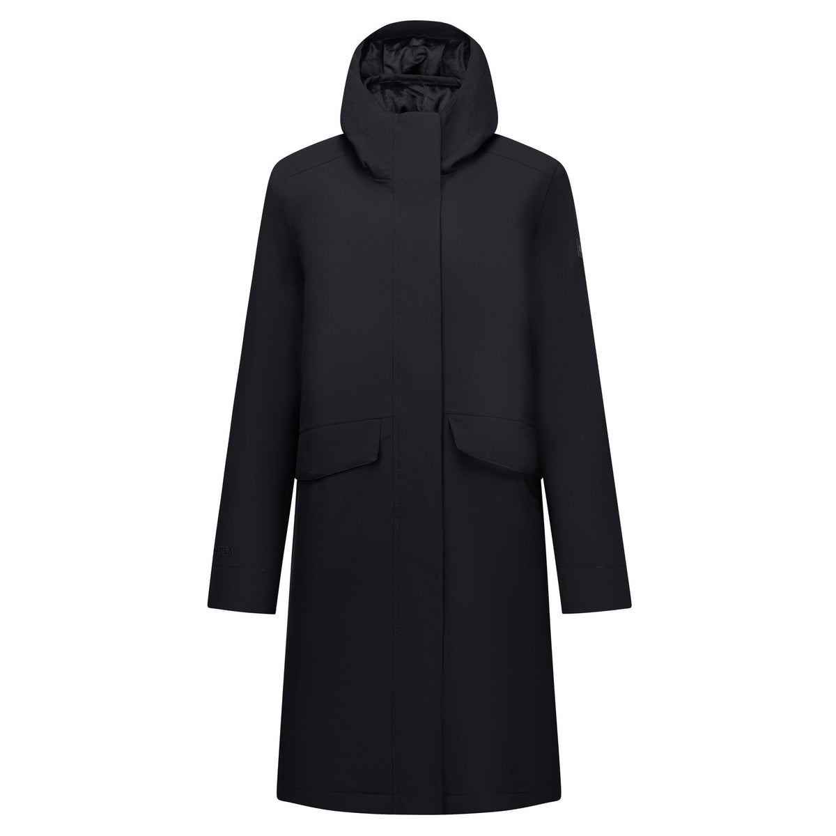 Black - Front - Regatta Womens-Ladies Ramona Waterproof Jacket