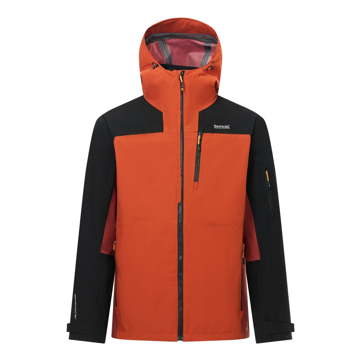 Burnt Henna-Rooibos Tea - Front - Regatta Mens Sacramento 3 in 1 Waterproof Jacket