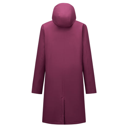 Fig-Black - Back - Regatta Womens-Ladies Ramona Zebra Insulated Waterproof Jacket