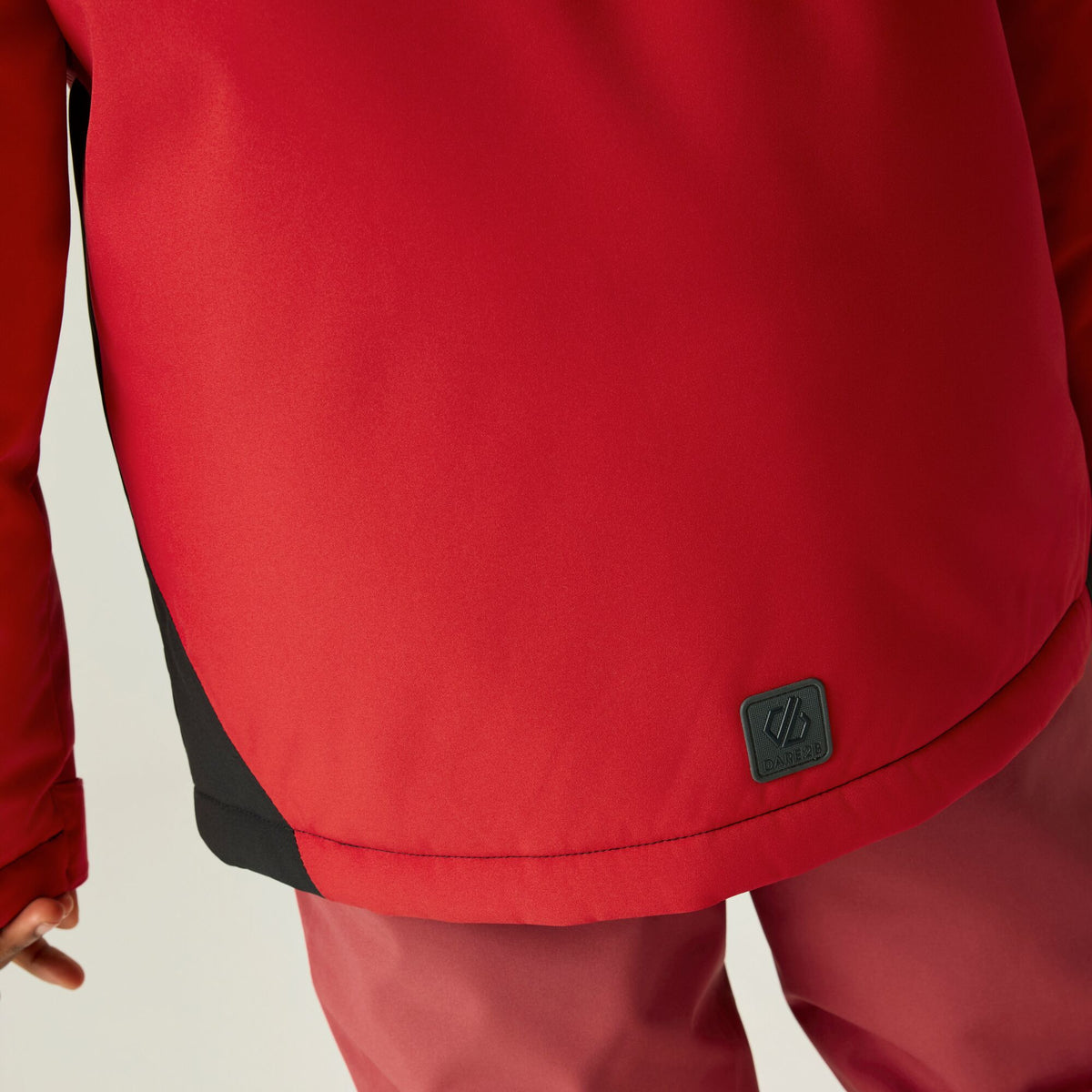 Danger Red - Close up - Dare 2B Childrens-Kids Cheery Ski Jacket