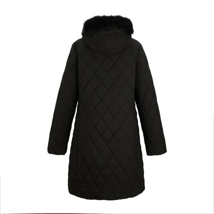 Black - Back - Regatta Womens-Ladies Fionne Long Length Jacket