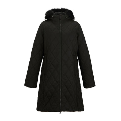 Black - Front - Regatta Womens-Ladies Fionne Long Length Jacket