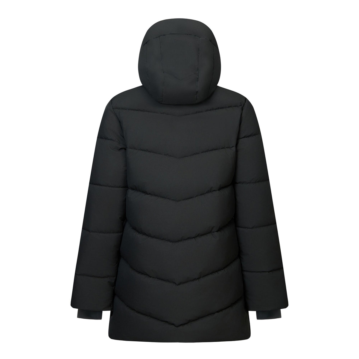Black - Back - Regatta Womens-Ladies Faye Padded Jacket