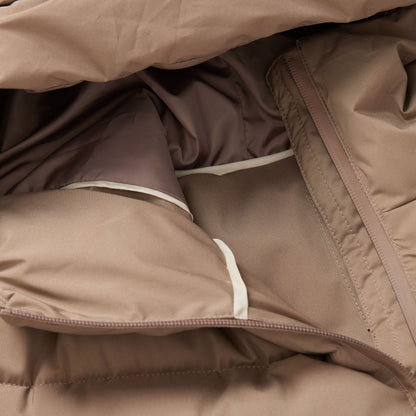 Mocha - Close up - Regatta Womens-Ladies Faye Padded Jacket