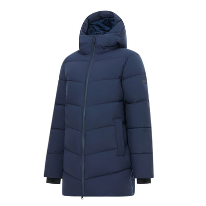 Navy - Side - Regatta Womens-Ladies Faye Padded Jacket