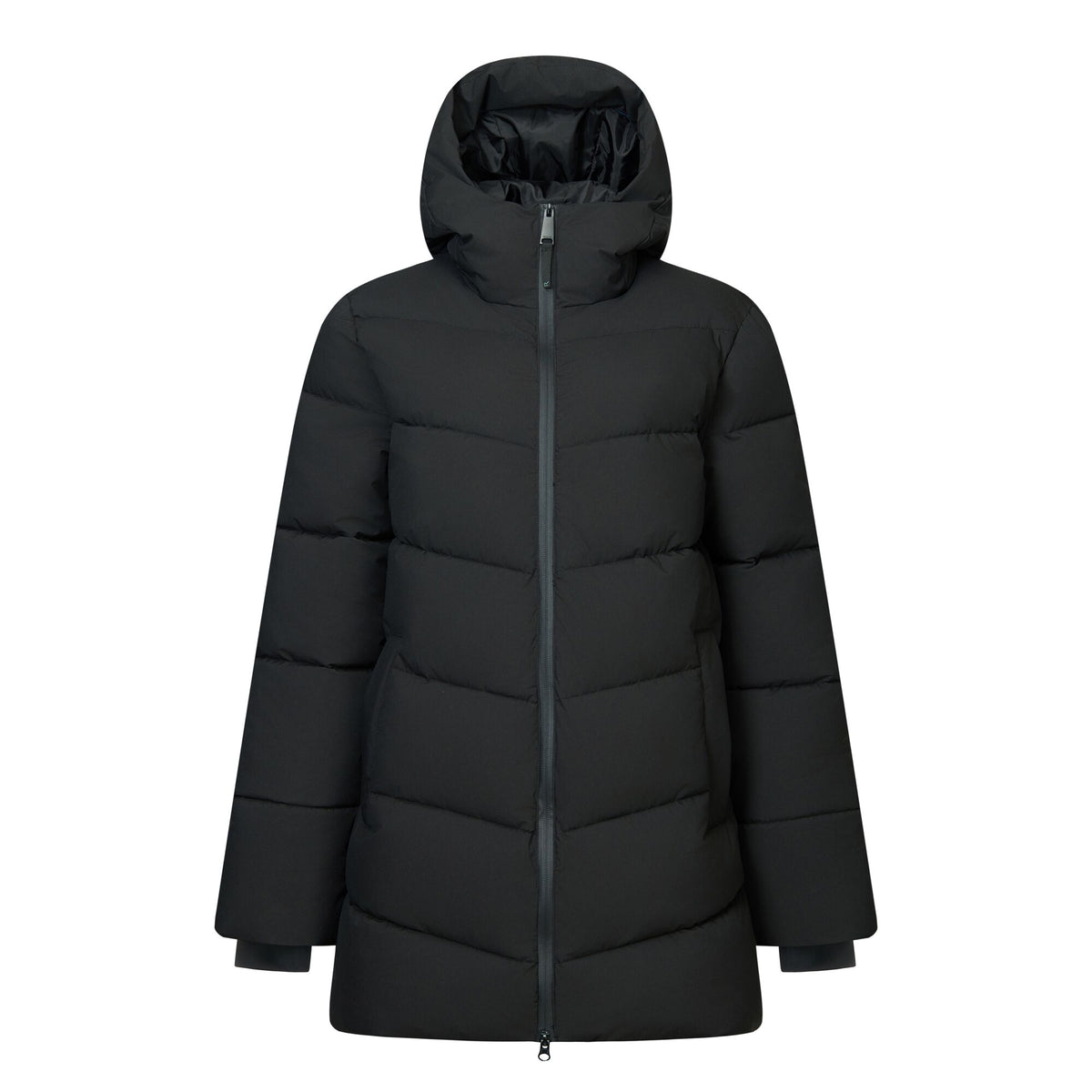 Black - Front - Regatta Womens-Ladies Faye Padded Jacket