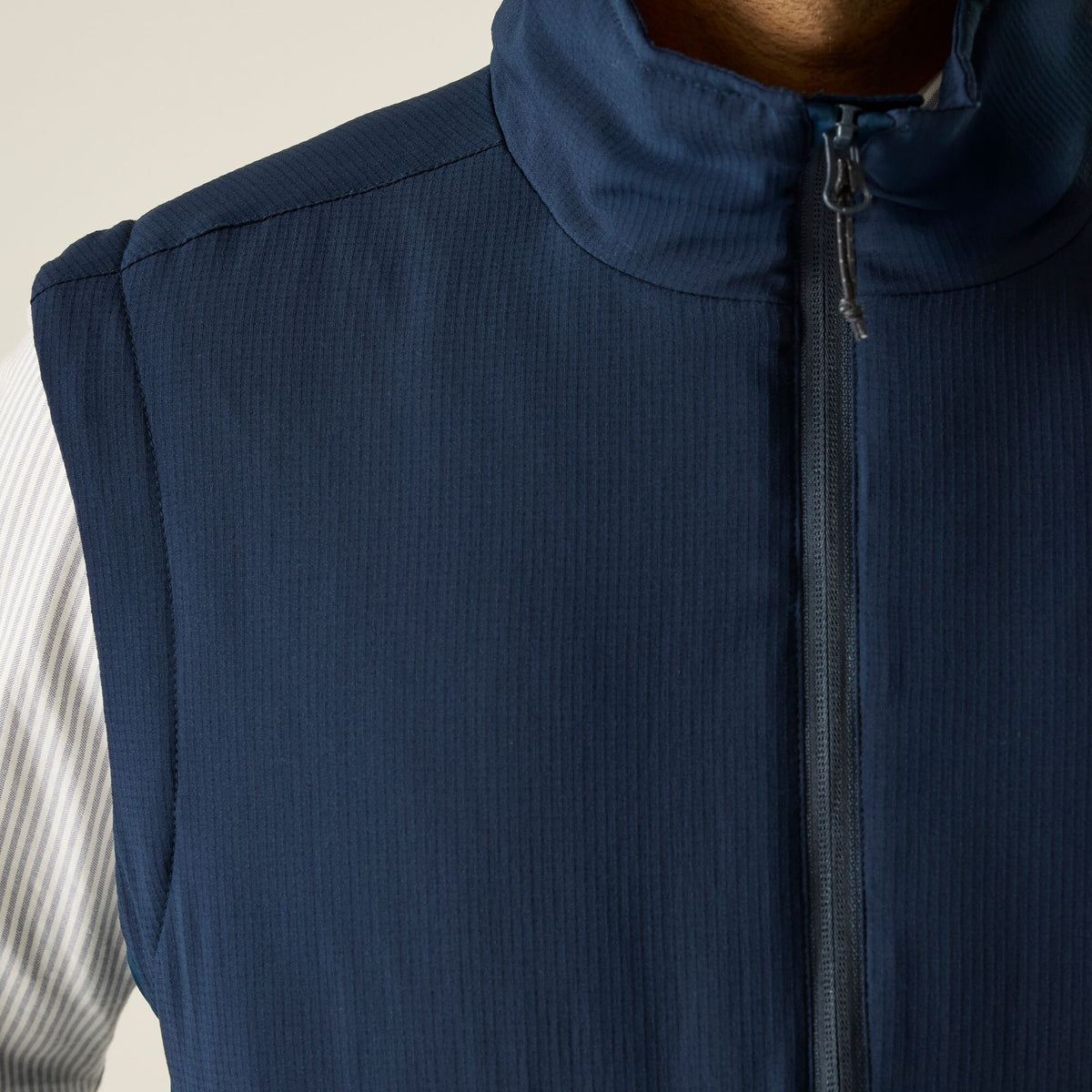 Navy - Pack Shot - Regatta Unisex Adult Recycle.Me Body Warmer