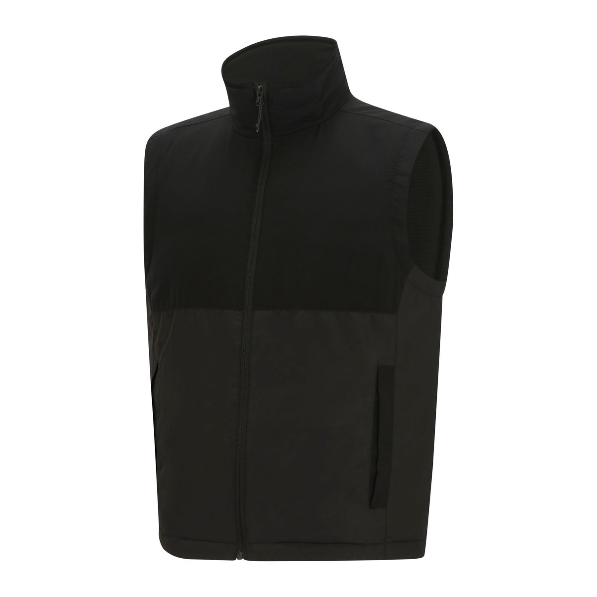 Black - Side - Regatta Unisex Adult Recycle.Me Body Warmer