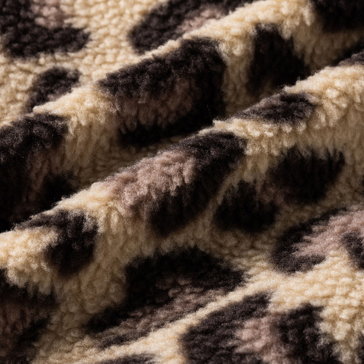 Mocha-Violet - Lifestyle - Regatta Childrens-Kids Frankie Leopard Print Fleece Body Warmer