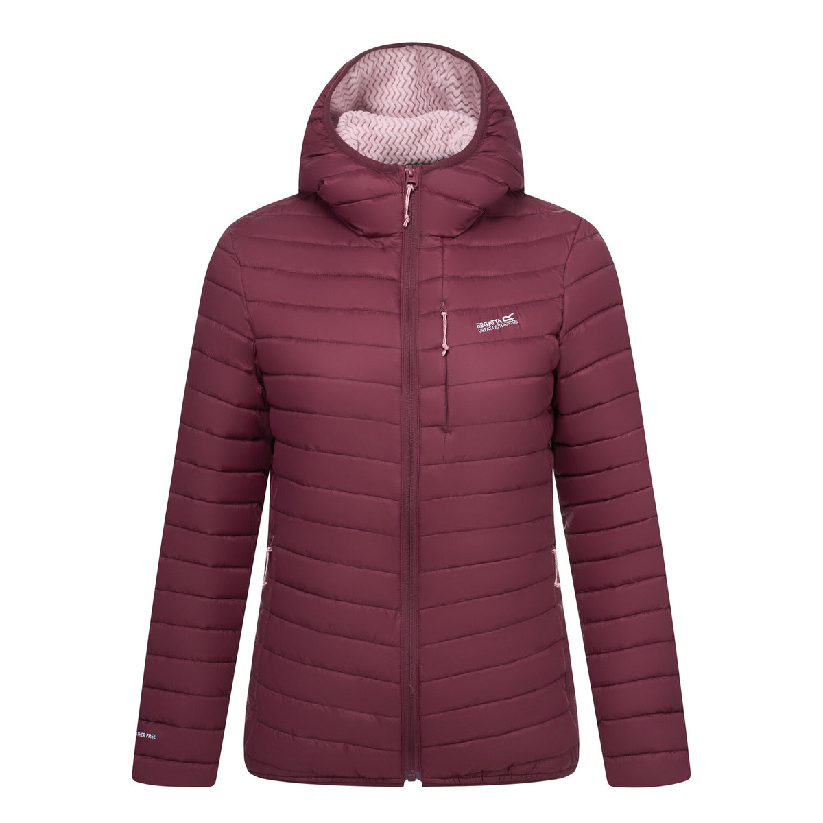 Fig - Front - Regatta Womens-Ladies Lighthouse Lightweight Padded Jacket