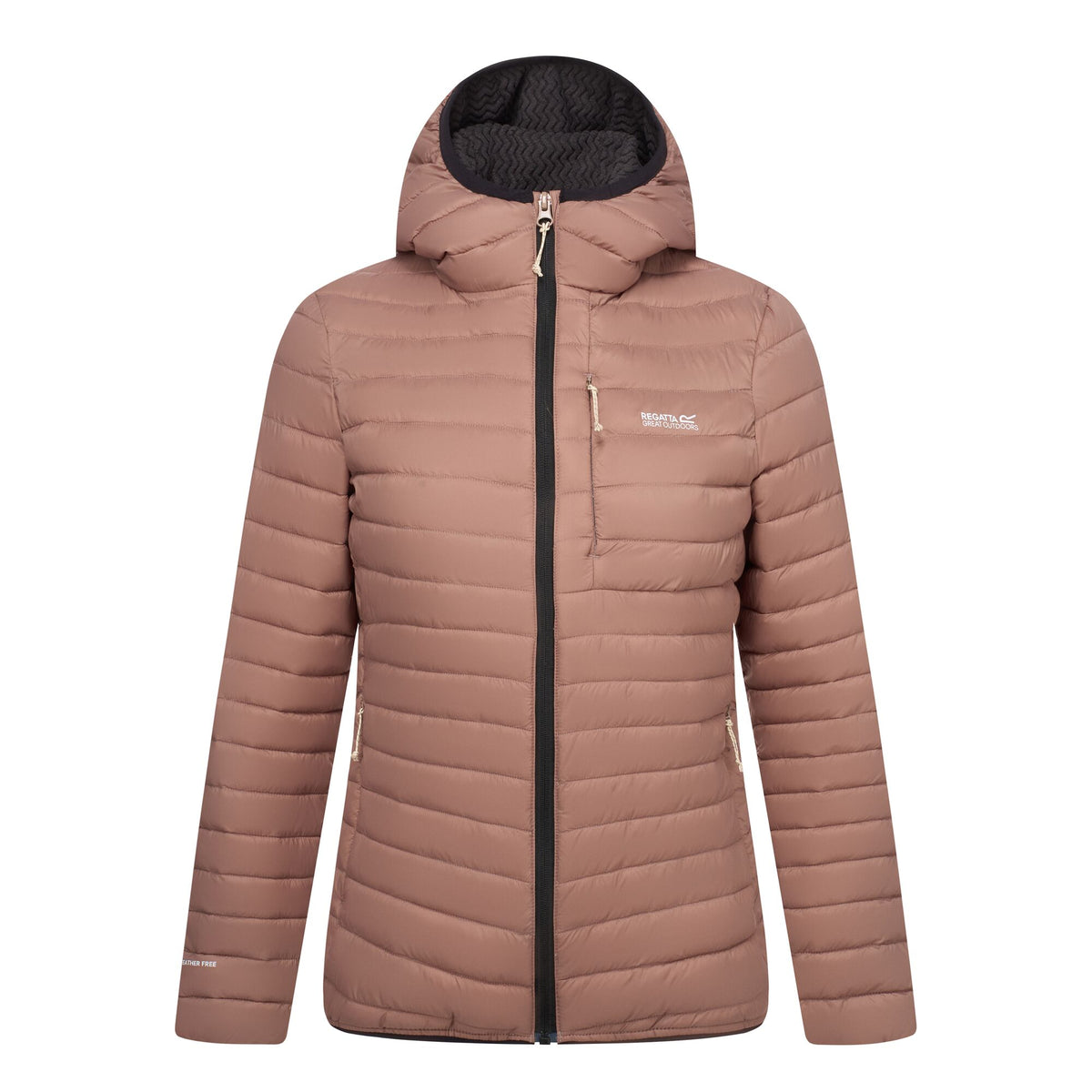 Mocha - Front - Regatta Womens-Ladies Lighthouse Lightweight Padded Jacket