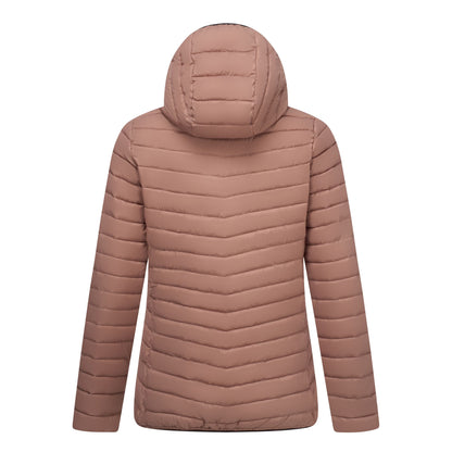 Mocha - Back - Regatta Womens-Ladies Lighthouse Lightweight Padded Jacket