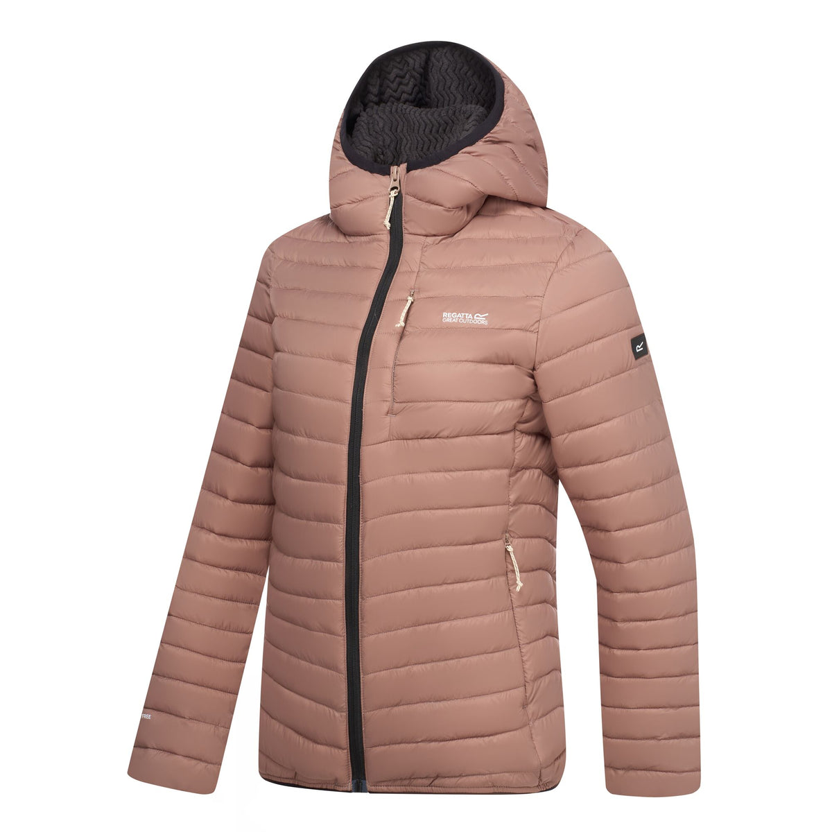 Mocha - Side - Regatta Womens-Ladies Lighthouse Lightweight Padded Jacket