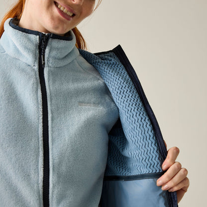 Navy - Close up - Regatta Womens-Ladies Lighthouse Lightweight Padded Jacket