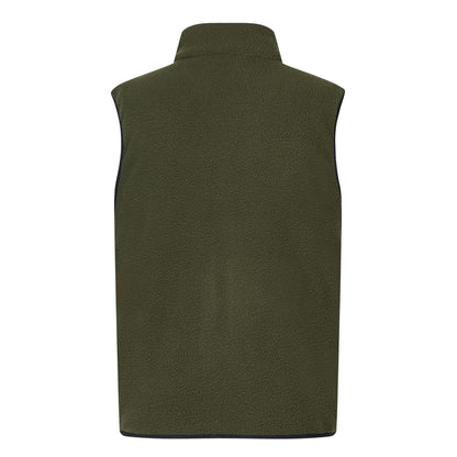 Dark Khaki-Black - Back - Regatta Mens Frankie Borg Body Warmer