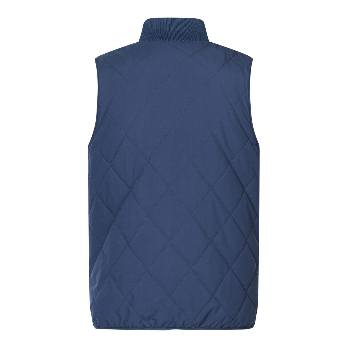 Navy - Back - Regatta Mens Harvin Diamond Quilt Body Warmer