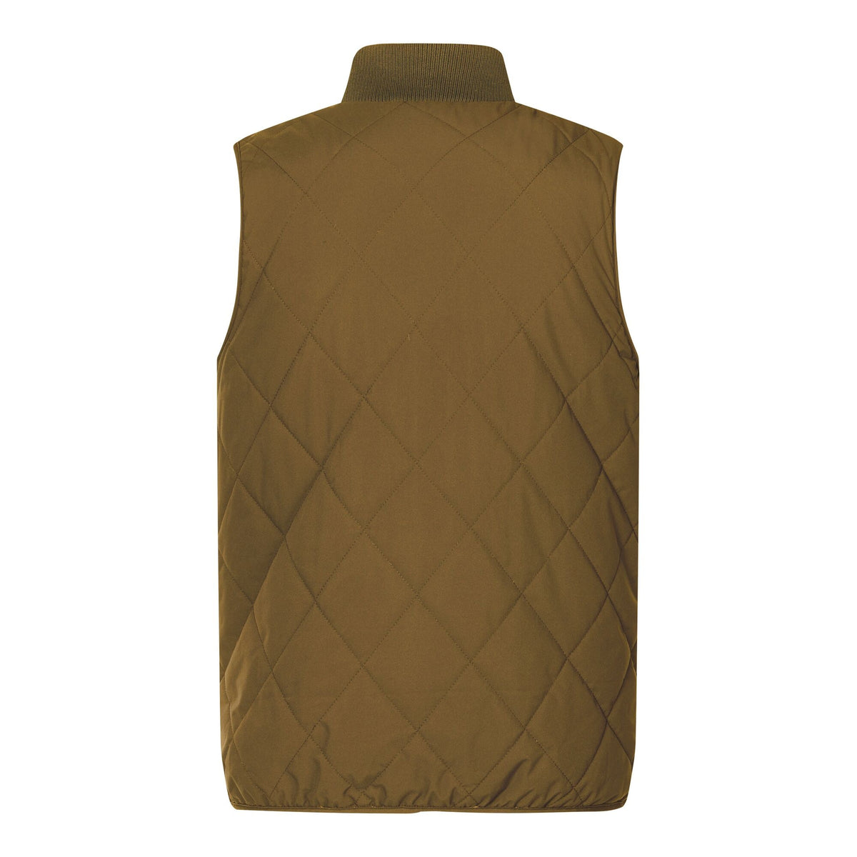 Rich Tan - Back - Regatta Mens Harvin Diamond Quilt Body Warmer