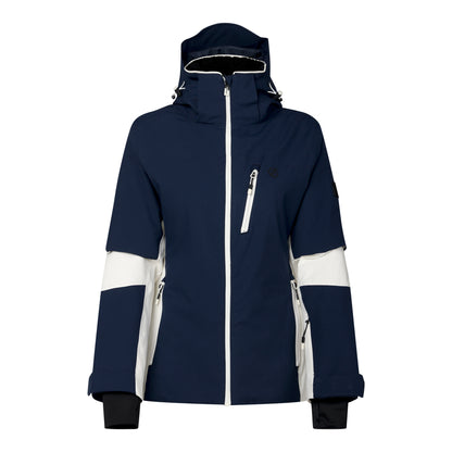 Navy-Egret - Front - Dare 2B Womens-Ladies Lumi Stretch Ski Jacket