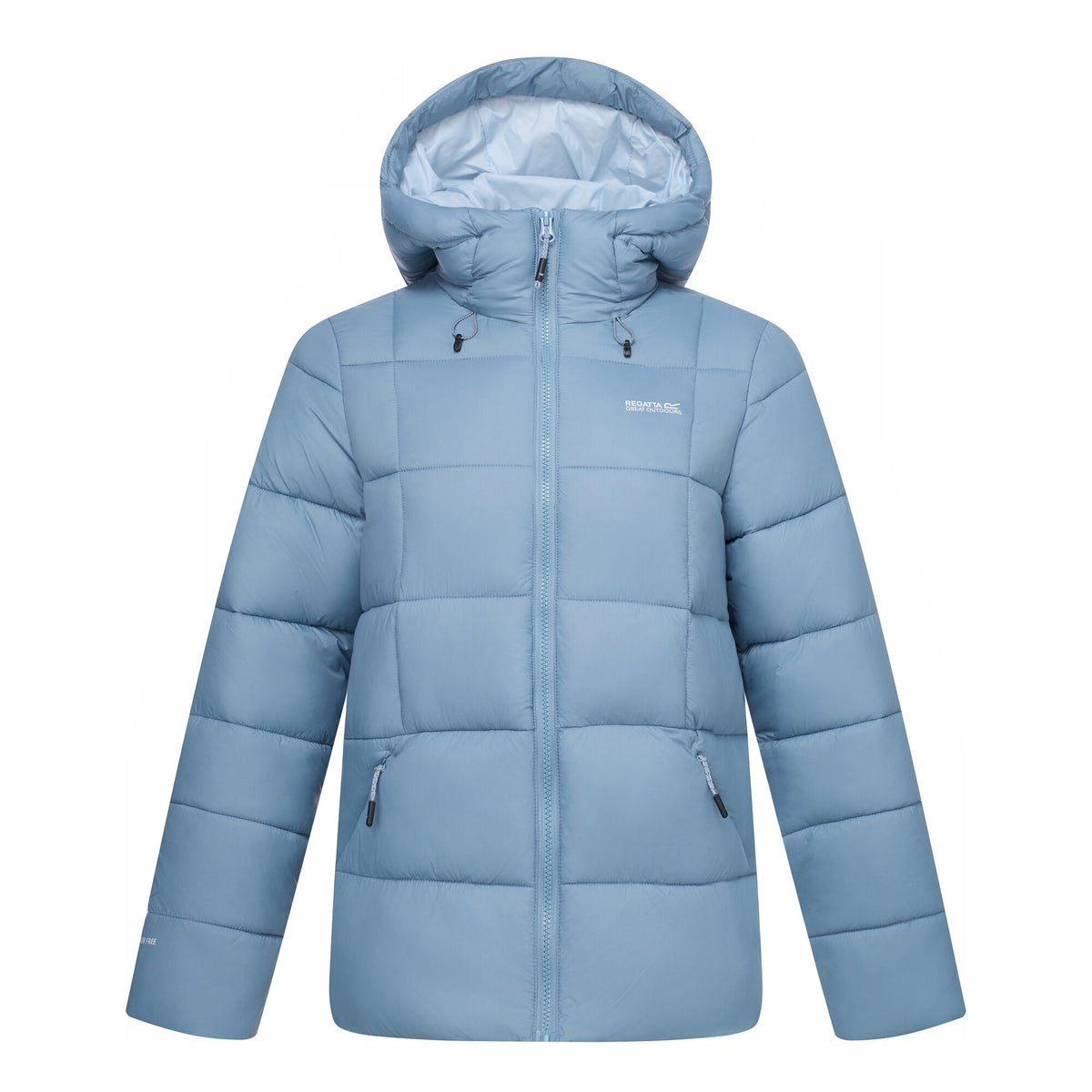 Dusky Blue - Front - Regatta Womens-Ladies Eyre Padded Jacket