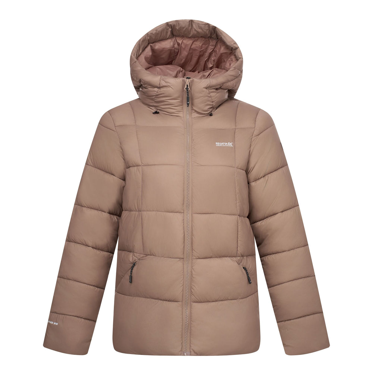 Mocha - Front - Regatta Womens-Ladies Eyre Padded Jacket