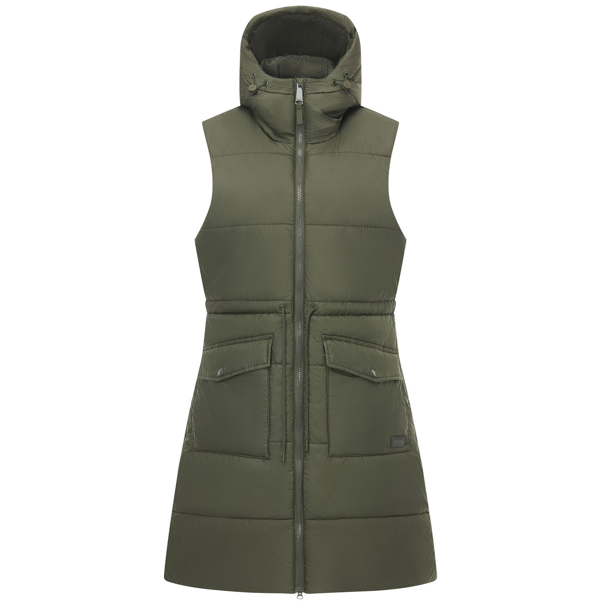Dark Khaki - Front - Regatta Womens-Ladies Aveline Body Warmer
