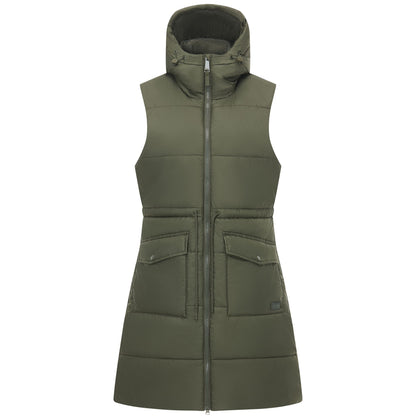 Dark Khaki - Front - Regatta Womens-Ladies Aveline Body Warmer