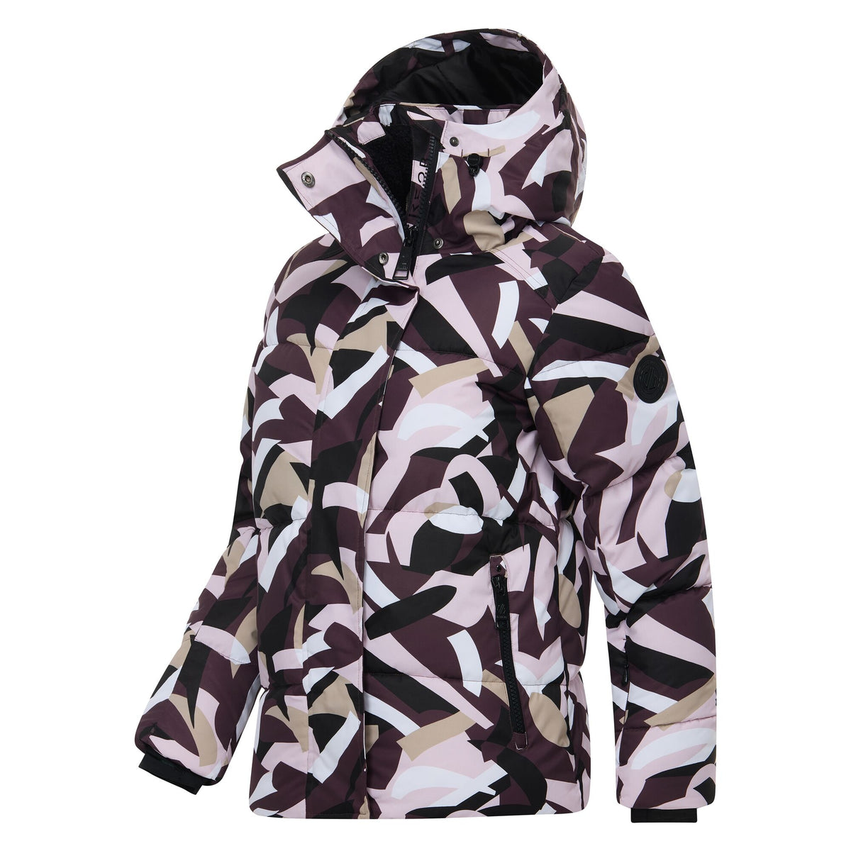 Huckleberry - Side - Dare 2B Womens-Ladies Allure Abstract Ski Jacket