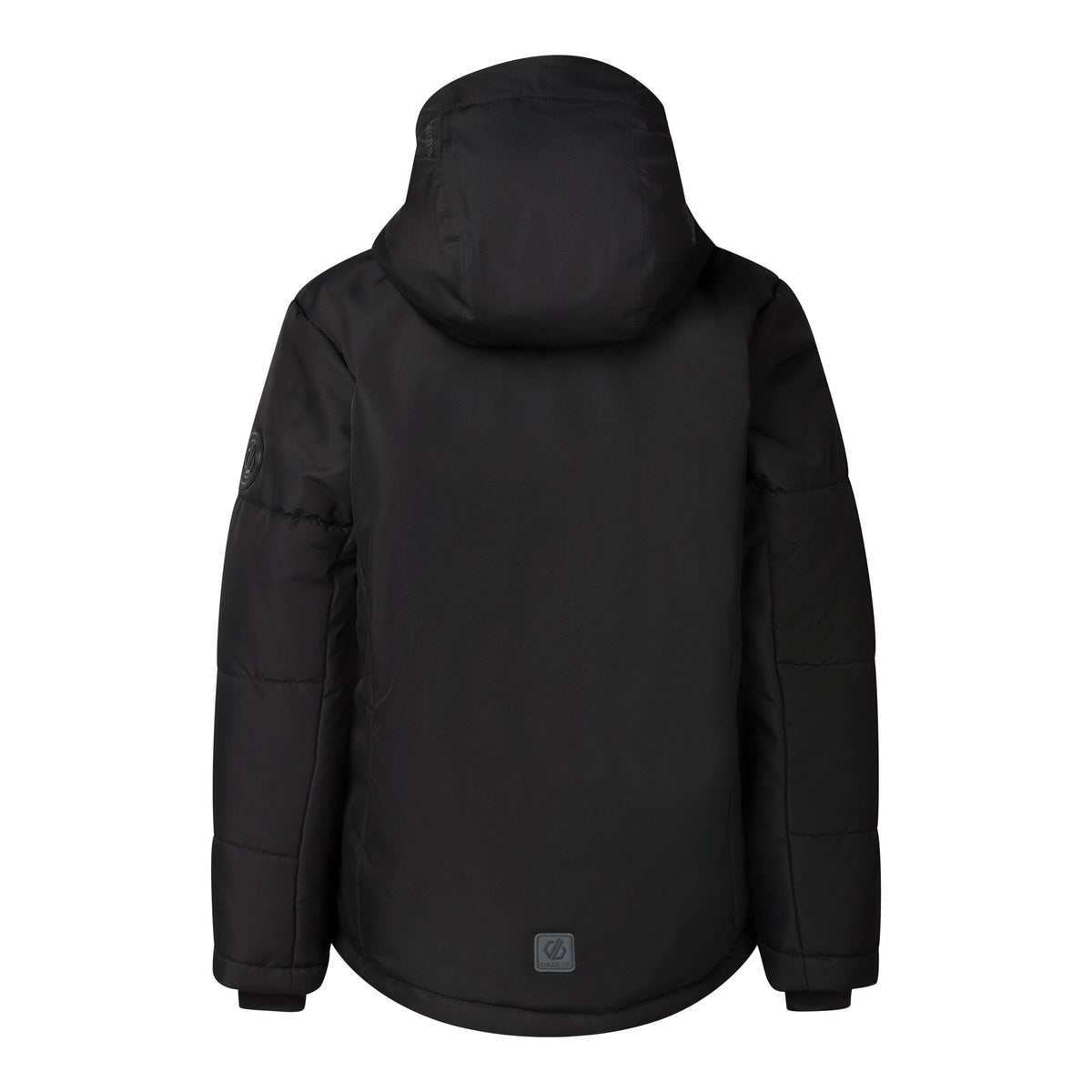 Black - Back - Dare 2B Childrens-Kids Glacier Ski Jacket