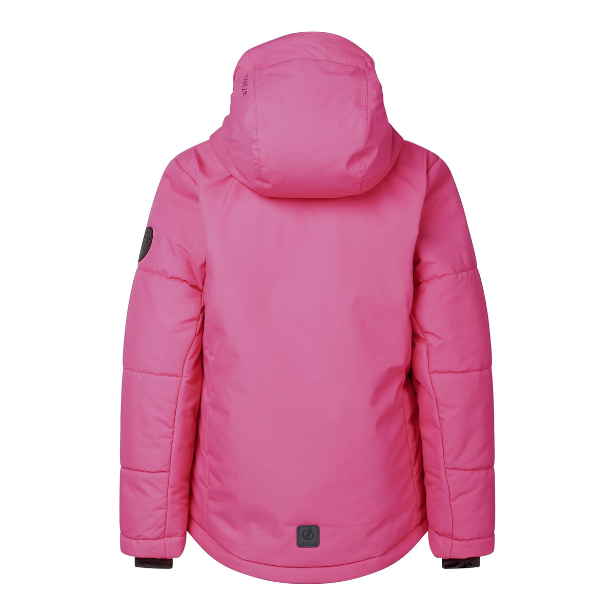 Extreme Pink - Back - Dare 2B Childrens-Kids Glacier Ski Jacket