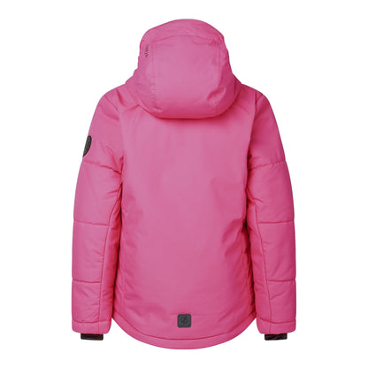 Extreme Pink - Back - Dare 2B Childrens-Kids Glacier Ski Jacket