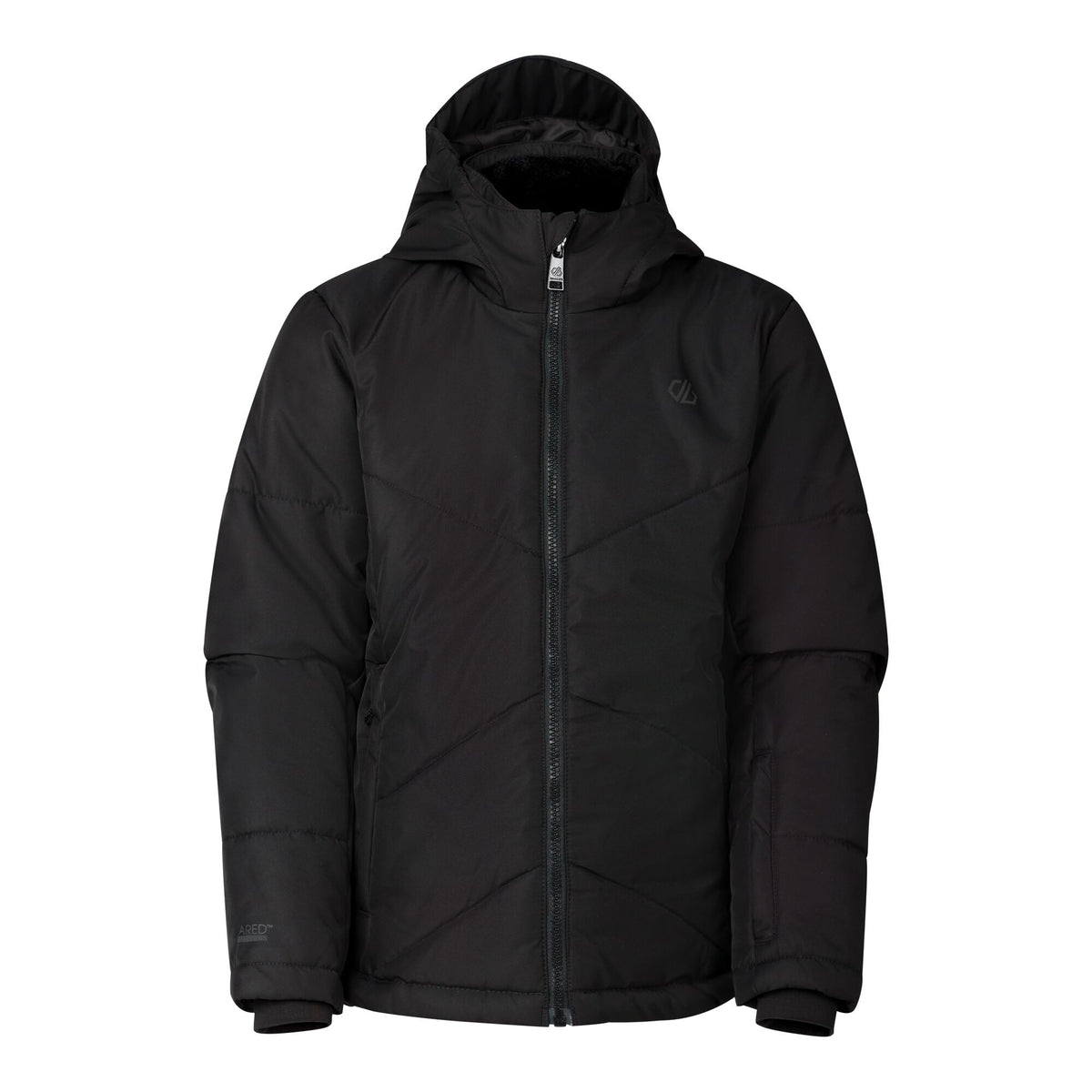 Black - Front - Dare 2B Childrens-Kids Glacier Ski Jacket