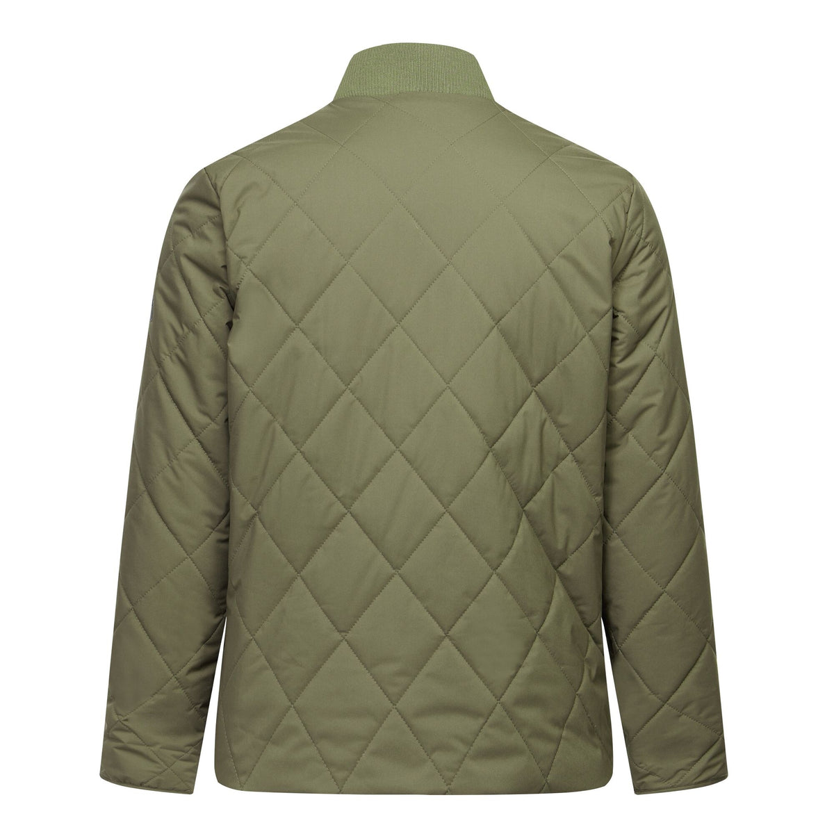 Dark Khaki - Back - Regatta Mens Harvin Quilted Jacket