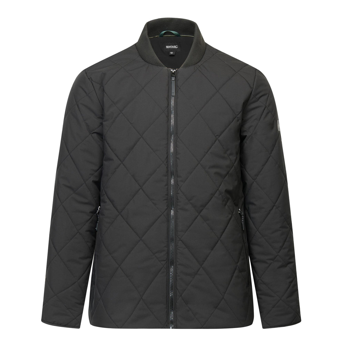 Black - Front - Regatta Mens Harvin Quilted Jacket