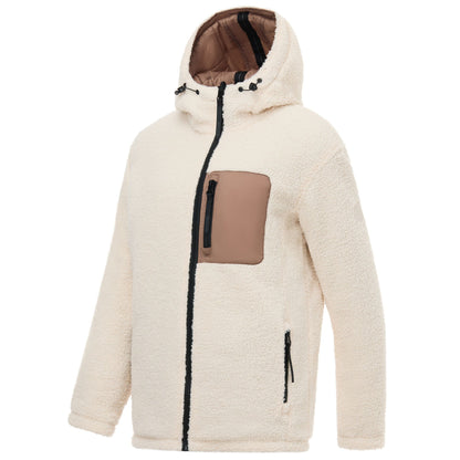 Mocha-Light Vanilla - Side - Regatta Womens-Ladies Frankie Reversible Padded Jacket