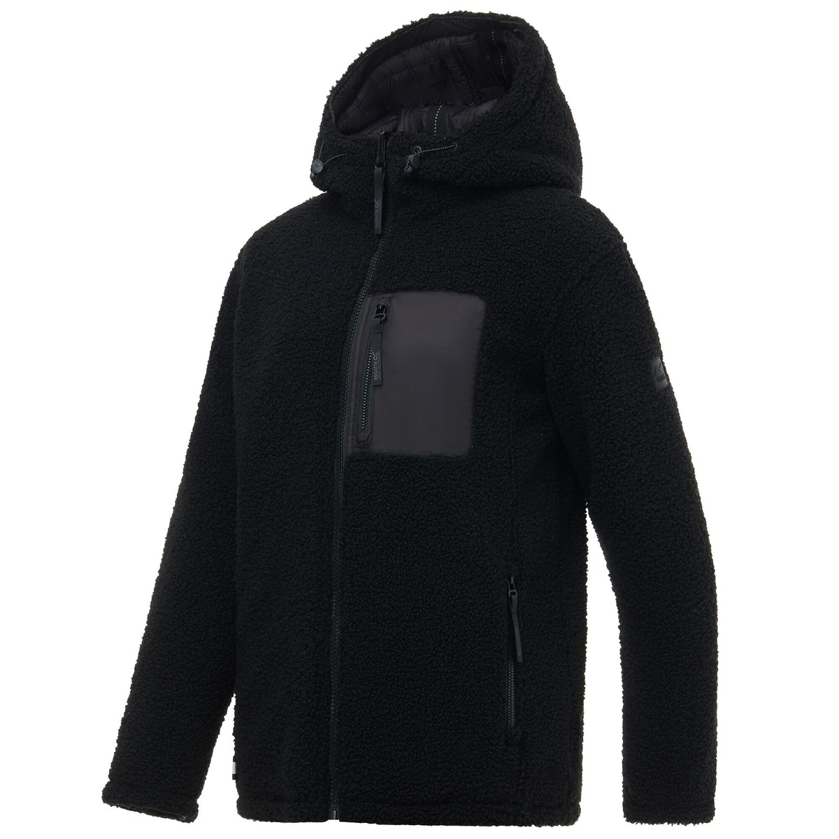 Black - Side - Regatta Womens-Ladies Frankie Reversible Padded Jacket