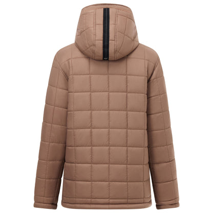 Mocha-Light Vanilla - Pack Shot - Regatta Womens-Ladies Frankie Reversible Padded Jacket